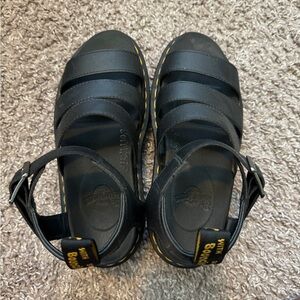 Dr. Marten Blaire Leather Sandal